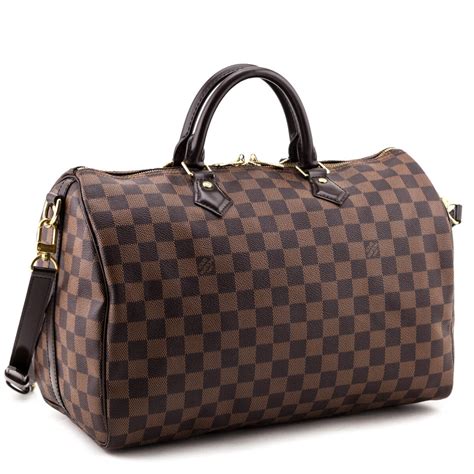 louis vuitton damier speedy 35 bandouliere|louis vuitton speedy 35 price.